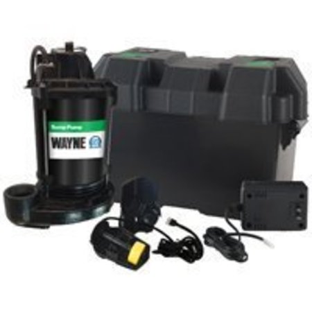 WAYNE WAYNE ESP25 Sump Pump System, 120 V, 1-1/2 in Outlet, 600 gph ESP25N